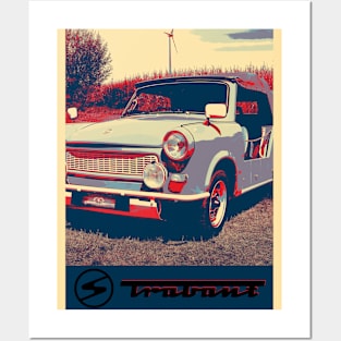 trabant, ddr, gdr classic car - 2 Posters and Art